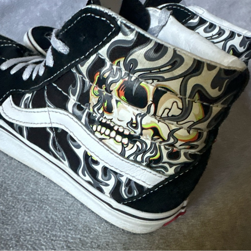 Vans Black and White High-Tops